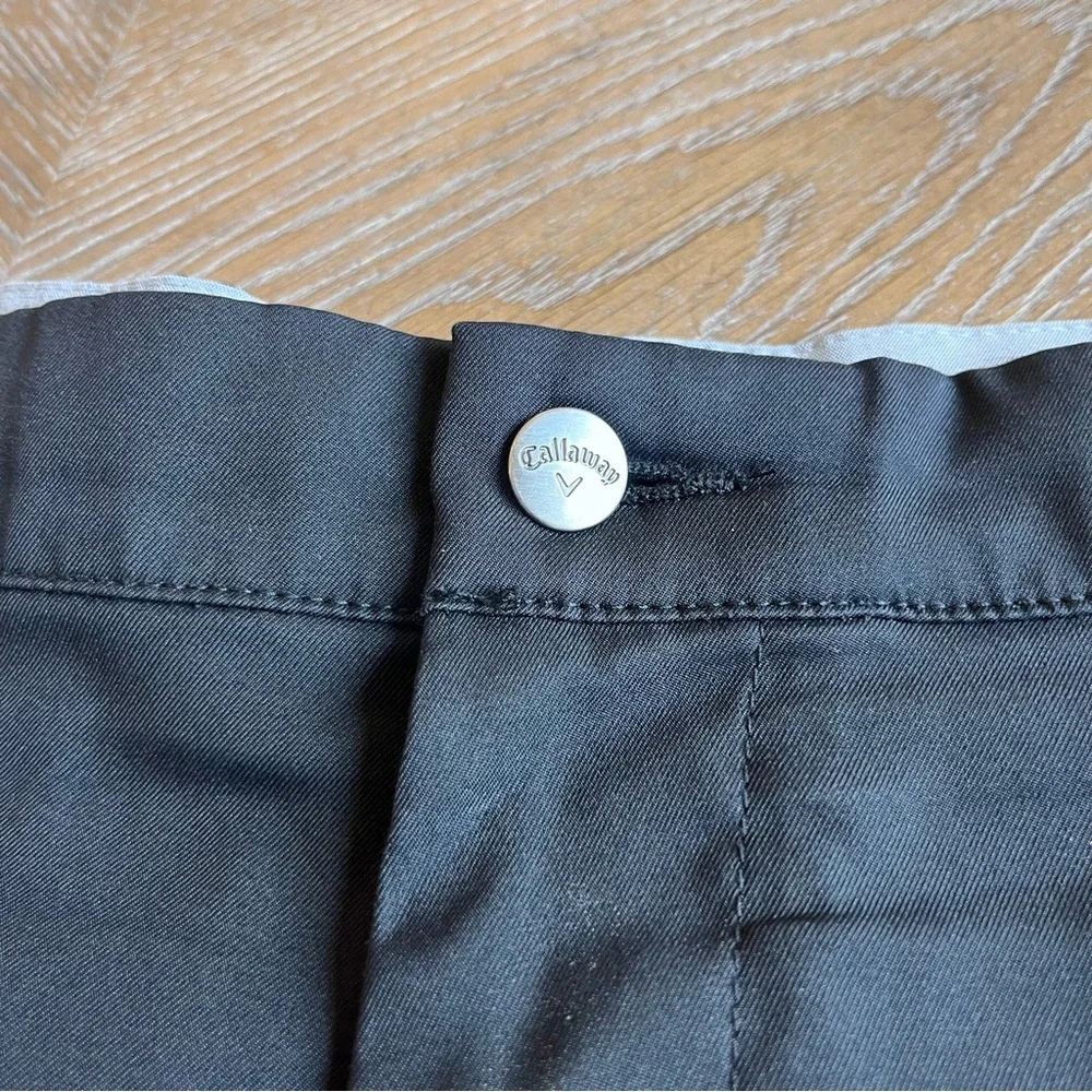 Callaway Men’s Black Flat Front Golf Shorts size 36